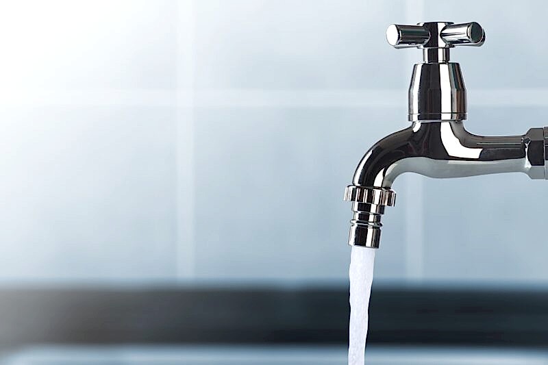 bathroom plumbing in Houston home