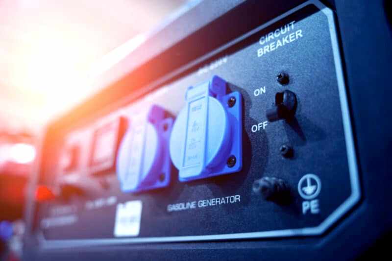 home back up generators controls and plug-ins